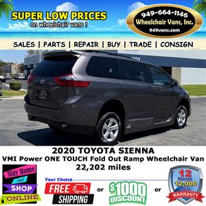 2020 Toyota Sienna Wheelchair Van   - Photo 7 - Laguna Hills, CA 92653
