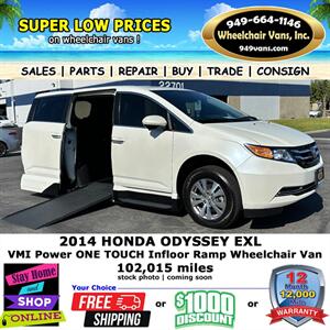2014 Honda Odyssey EX-L  Wheelchair Van   - Photo 1 - Laguna Hills, CA 92653