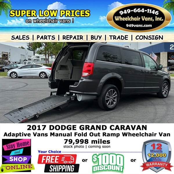 2017 Dodge Grand Caravan SXT Wheelchair Van   - Photo 1 - Laguna Hills, CA 92653