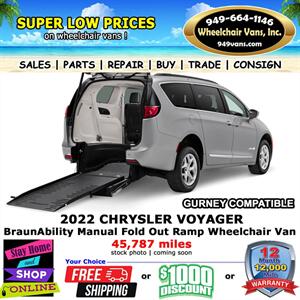 2022 Chrysler Voyager LX Wheelchair Van Minivan