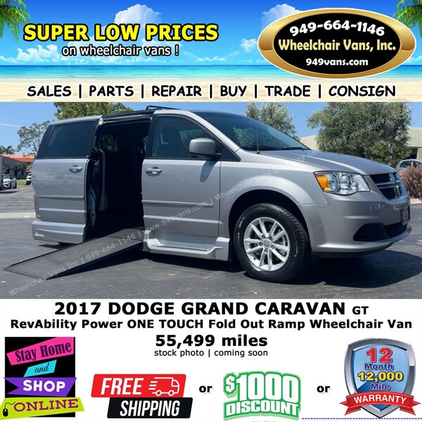 2017 Dodge Grand Caravan GT Wheelchair Van - Photo 1 - Laguna Hills, CA 92653