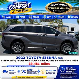 2022 Toyota Sienna XLE Wheelchair Van - Photo 7 - Laguna Hills, CA 92653