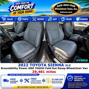 2022 Toyota Sienna XLE Wheelchair Van - Photo 12 - Laguna Hills, CA 92653