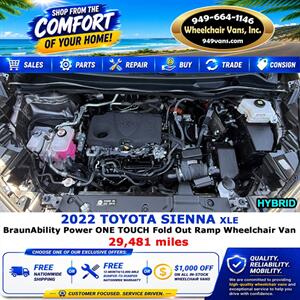 2022 Toyota Sienna XLE Wheelchair Van - Photo 14 - Laguna Hills, CA 92653