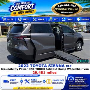2022 Toyota Sienna XLE Wheelchair Van - Photo 5 - Laguna Hills, CA 92653