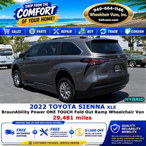 2022 Toyota Sienna XLE Wheelchair Van - Photo 9 - Laguna Hills, CA 92653