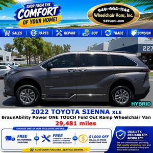 2022 Toyota Sienna XLE Wheelchair Van - Photo 10 - Laguna Hills, CA 92653