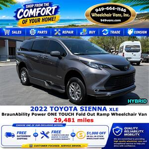 2022 Toyota Sienna XLE Wheelchair Van - Photo 6 - Laguna Hills, CA 92653