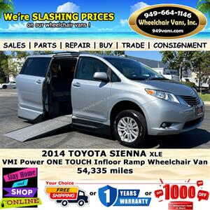 2014 Toyota Sienna XLE Wheelchair Van   - Photo 1 - Laguna Hills, CA 92653