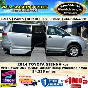 2014 Toyota Sienna XLE Wheelchair Van   - Photo 2 - Laguna Hills, CA 92653