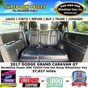 2017 Dodge Grand Caravan GT Wheelchair Van   - Photo 13 - Laguna Hills, CA 92653