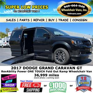 2017 Dodge Grand Caravan GT Wheelchair Van   - Photo 1 - Laguna Hills, CA 92653