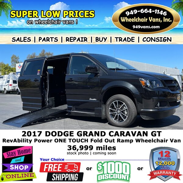 2017 Dodge Grand Caravan GT Wheelchair Van - Photo 1 - Laguna Hills, CA 92653