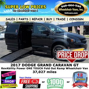 2017 Dodge Grand Caravan GT Wheelchair Van   - Photo 1 - Laguna Hills, CA 92653