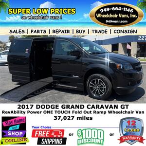 2017 Dodge Grand Caravan GT Wheelchair Van   - Photo 2 - Laguna Hills, CA 92653