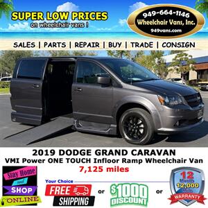 2019 Dodge Grand Caravan Wheelchair Van Minivan