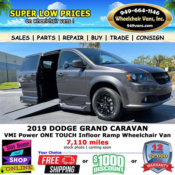 2019 Dodge Grand Caravan Wheelchair Van   - Photo 1 - Laguna Hills, CA 92653