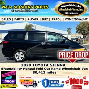 2020 Toyota Sienna Wheelchair Van   - Photo 10 - Laguna Hills, CA 92653