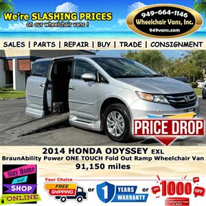 2014 Honda Odyssey Wheelchair Van   - Photo 1 - Laguna Hills, CA 92653