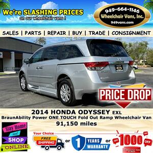 2014 Honda Odyssey Wheelchair Van   - Photo 8 - Laguna Hills, CA 92653