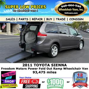 2011 Toyota Sienna Wheelchair Van - Photo 1 - Laguna Hills, CA 92653