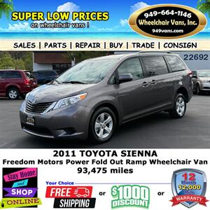 2011 Toyota Sienna Wheelchair Van - Photo 10 - Laguna Hills, CA 92653