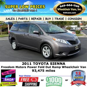 2011 Toyota Sienna Wheelchair Van - Photo 7 - Laguna Hills, CA 92653