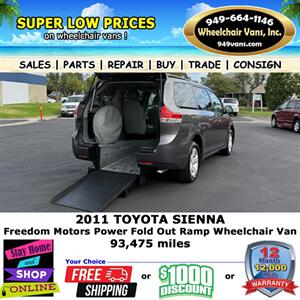 2011 Toyota Sienna Wheelchair Van - Photo 2 - Laguna Hills, CA 92653