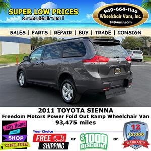 2011 Toyota Sienna Wheelchair Van - Photo 12 - Laguna Hills, CA 92653