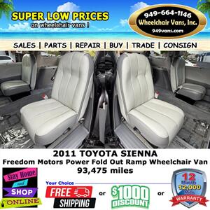 2011 Toyota Sienna Wheelchair Van - Photo 14 - Laguna Hills, CA 92653