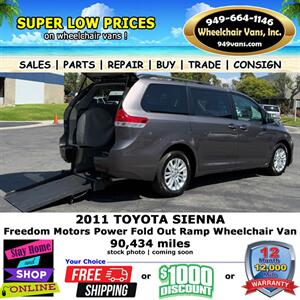 2011 Toyota Sienna Wheelchair Van   - Photo 1 - Laguna Hills, CA 92653
