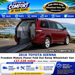 2016 Toyota Sienna Wheelchair Van   - Photo 1 - Laguna Hills, CA 92653