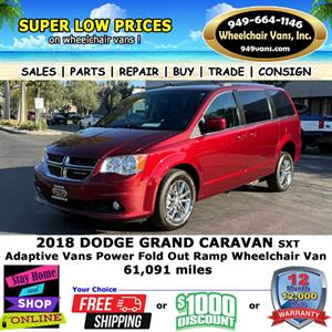 2018 Dodge Grand Caravan SXT Wheelchair Van   - Photo 10 - Laguna Hills, CA 92653