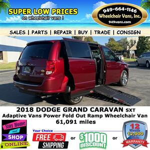 2018 Dodge Grand Caravan SXT Wheelchair Van   - Photo 4 - Laguna Hills, CA 92653