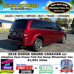 2018 Dodge Grand Caravan SXT Wheelchair Van   - Photo 7 - Laguna Hills, CA 92653