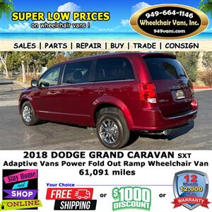 2018 Dodge Grand Caravan SXT Wheelchair Van   - Photo 8 - Laguna Hills, CA 92653
