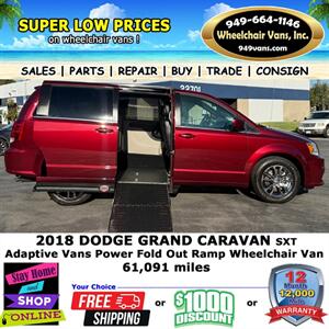 2018 Dodge Grand Caravan SXT Wheelchair Van   - Photo 3 - Laguna Hills, CA 92653