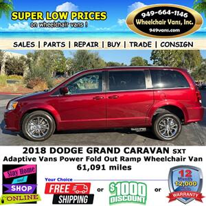 2018 Dodge Grand Caravan SXT Wheelchair Van   - Photo 9 - Laguna Hills, CA 92653