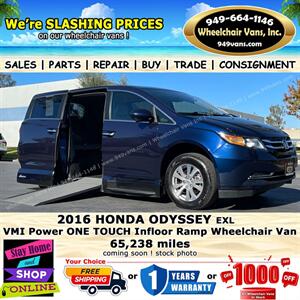 2016 Honda Odyssey EX-L Wheelchair Van   - Photo 1 - Laguna Hills, CA 92653