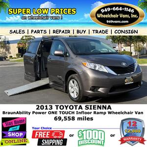 2013 Toyota Sienna Wheelchair Van   - Photo 2 - Laguna Hills, CA 92653