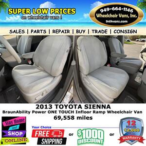 2013 Toyota Sienna Wheelchair Van   - Photo 11 - Laguna Hills, CA 92653
