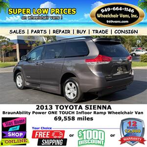 2013 Toyota Sienna Wheelchair Van   - Photo 8 - Laguna Hills, CA 92653