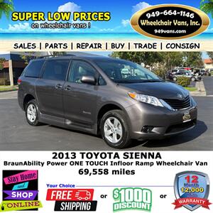 2013 Toyota Sienna Wheelchair Van   - Photo 5 - Laguna Hills, CA 92653