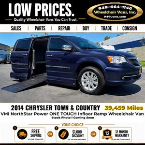 2014 Chrysler Town and Country Limited Wheelchair Van Minivan