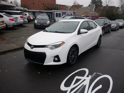 2016 Toyota Corolla S Plus Sedan