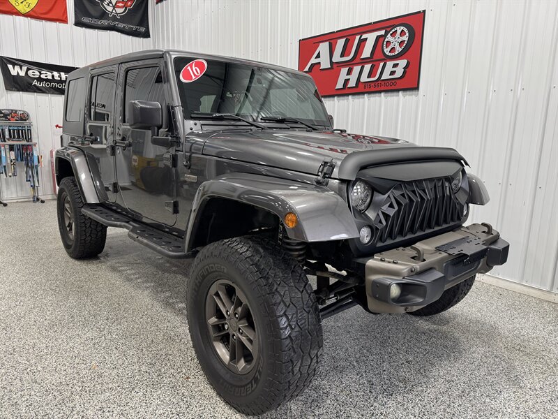 2016 Jeep Wrangler Unlimited Sahara 75th Anniversary - Photo 4 - Rochelle, IL 61068