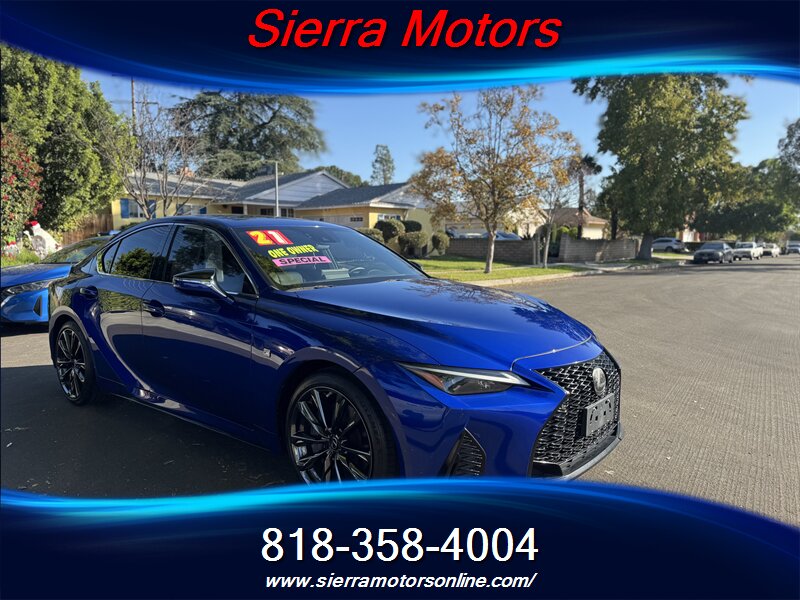 2021 Lexus IS 350 F SPORT  