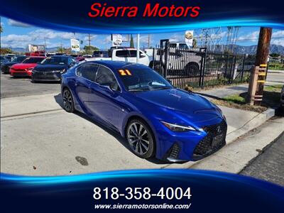 2021 Lexus IS 350 F SPORT   - Photo 2 - North Hollywood, CA 91606