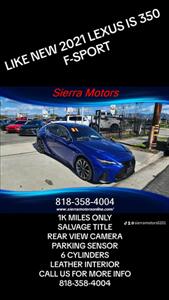 2021 Lexus IS 350 F SPORT   - Photo 2 - North Hollywood, CA 91606