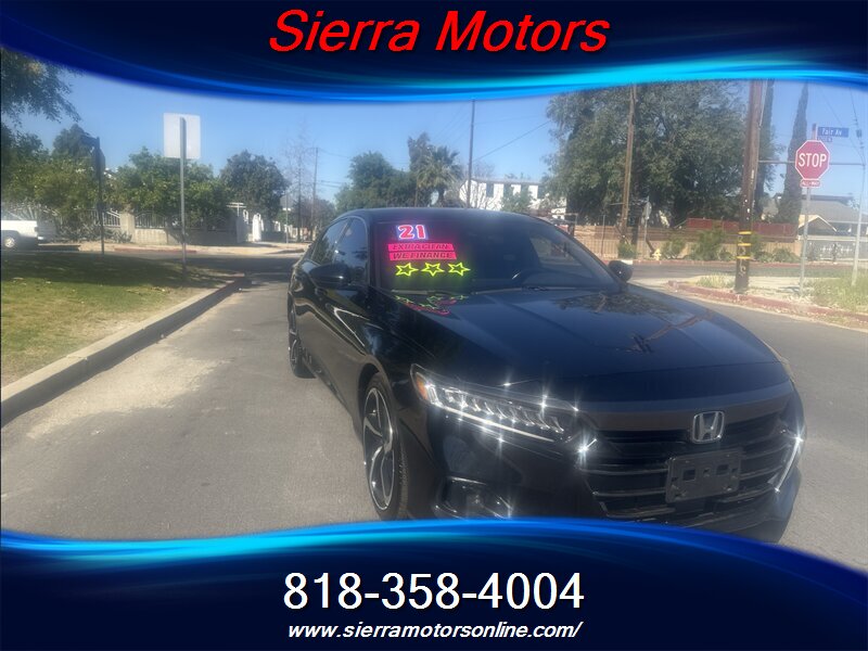 2021 Honda Accord Sport   - Photo 1 - North Hollywood, CA 91606